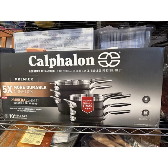 Calphalon Premier Hard-Anodized Nonstick Cookware Set - Picture 3 of 3